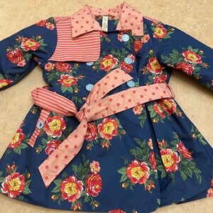 Matilda Jane trench coat size 2T